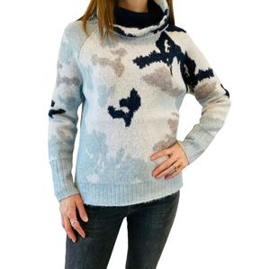 RD Style Camo Turtleneck Sweater.